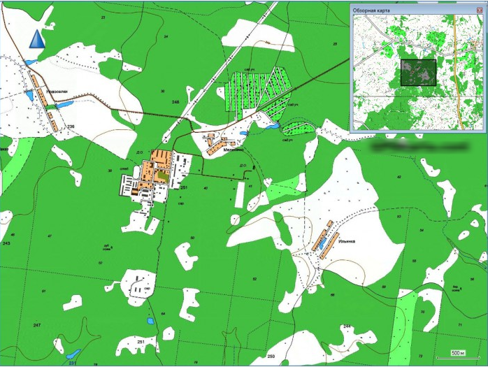Карта OSM для Garmin по тульской области в формате img
